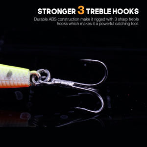 ขายส่ง 11 ซม.13g เหล็ก 3D การพิมพ์พลาสติก ABS เหยื่อตก<span class=keywords><strong>ปลา</strong></span>ประดิษฐ์ minow lure - Product Image 6