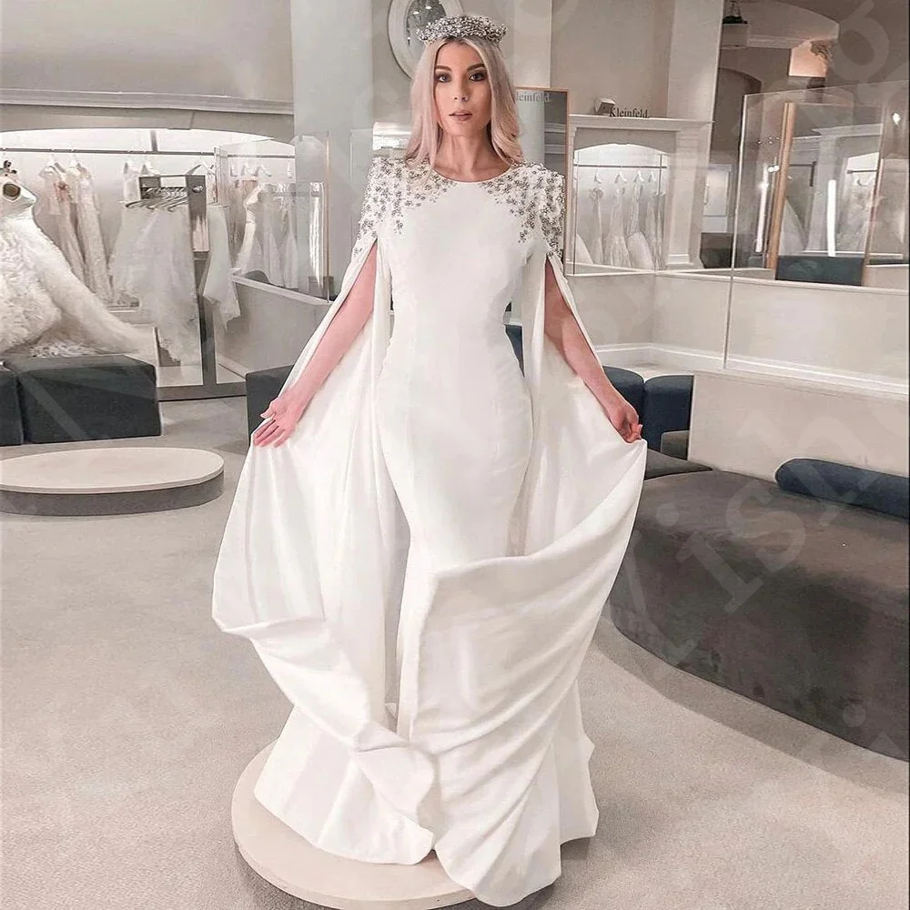 Abito Lungo Elegante Arabo In Pizzo E Strass | Manica Lunga Scollo A V, Medievale Per Feste E Cosplay