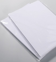 Papier autocollant de laminage à chaud transparent mat personnalisé, PET, imperméable, superposition holographique, laminage rigide haute brillance