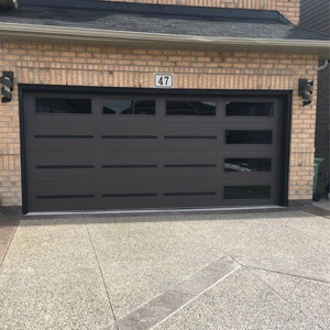 Puertas Automáticas <span class=keywords><strong>de</strong></span> Aluminio <span class=keywords><strong>de</strong></span> Diseño Contemporáneo, Dispositivo <span class=keywords><strong>de</strong></span> Control Remoto <span class=keywords><strong>de</strong></span> Seguridad, Puertas <span class=keywords><strong>de</strong></span> <span class=keywords><strong>Garaje</strong></span>, Puertas Seccionales para Viviendas y Villas - Product Image 1
