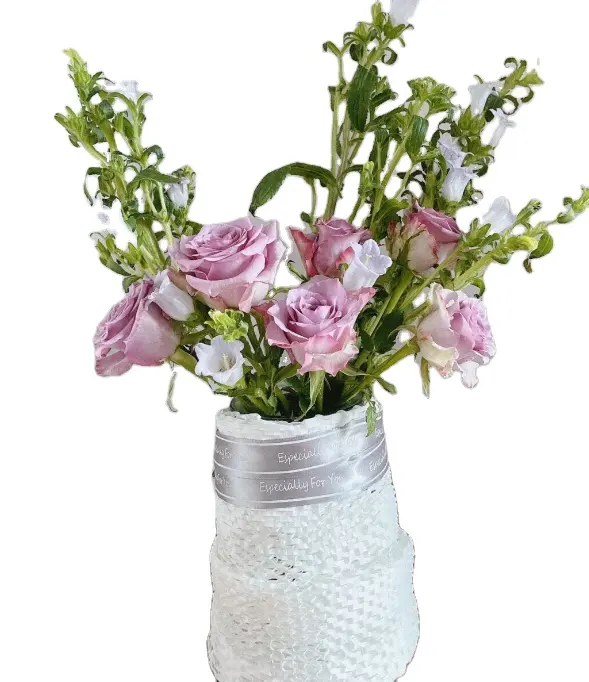 最も人気のある花瓶高度な包装ハニカム紙ロール環境にやさしく便利な家庭用ハニカムクッションラップ