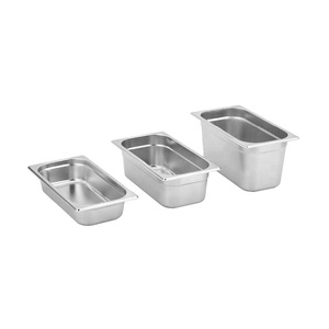 Bandeja de Almacenamiento de Alimentos para Catering de Restaurante Buffet, Estilo Europeo, Tamaños Completos, Contenedor de Acero Inoxidable Gastronorm GN - Product Image 4
