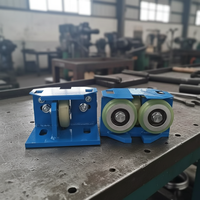 Rouleau de guidage double pour élévateur, assemblage de rouleaux de guidage robustes pour monte-charge, pièces de rechange