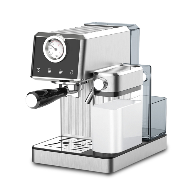 NEW Household Espresso Coffee Machine with Automatic Milk Frother 20 bar Coffee Maker with Touch Screen & Thermometer