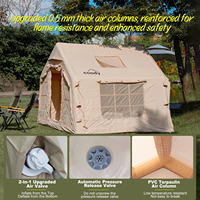 Tente pneumatique Coody 8.0 - Beige, tente pneumatique de haute qualité, tente de camping de luxe pour l'extérieur, fabriquée par Coody