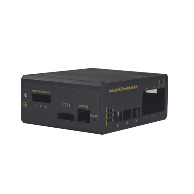 Audio Amplifier Pcb Electronic Ethernet Switch Standard Din Rail Aluminum Enclosure Industrial Electrical Equipment Case