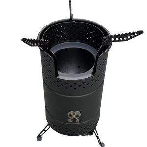 Réchaud à <span class=keywords><strong>bois</strong></span> portable avec ventilateur réglable pour les sports de plein air, l'alpinisme et la pêche - Product Image 6