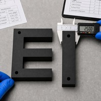 Lamelles en acier au silicium EI pour la production de transformateurs de puissance