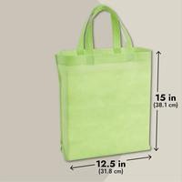Sac fourre-tout promotionnel en non-tissé, logo personnalisé, réutilisable, pour courses, sac de transport, recyclable, pliable, cadeau d'entreprise