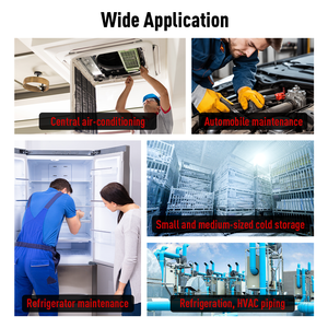 Détecteur de fuite de réfrigérant ABS Bosean compatible R134A/R22/R410A/R32/R507A/R404a/R1234yf, temps de réponse <1s, détection 10-20m - Product Image 5