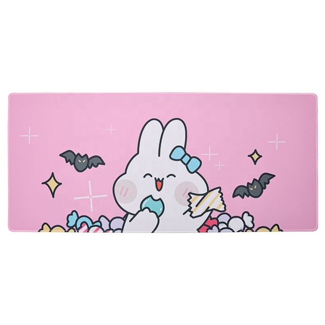 Large Size Custom Rubber Gamer Factory Desk Mat Anti-Slip Water Resistant Durable for Home Office Heat Transfer Printing Stock