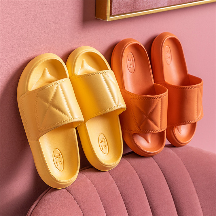 Men Women Non-Slip Platform Slippers Flat EVA Thick Sole Sandals Shoes Slides Shoes Slippers