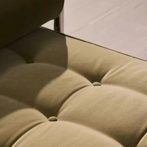 Banco <span class=keywords><strong>de</strong></span> Noche <span class=keywords><strong>de</strong></span> Acero Inoxidable <span class=keywords><strong>de</strong></span> Estilo Retro Francés, Banco <span class=keywords><strong>de</strong></span> Ocio Moderno y Sencillo con Tela <span class=keywords><strong>de</strong></span> Terciopelo, Muebles para el <span class=keywords><strong>Hogar</strong></span>, Sala <span class=keywords><strong>de</strong></span> Estar y Apartamento - Product Image 4