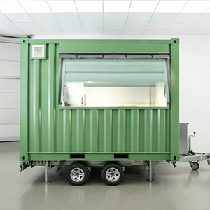 Camion de restauration mobile entièrement équipé, cuisine complète, mini remorque alimentaire portable, chariot de vente de glaces et de restauration rapide - Product Image 1