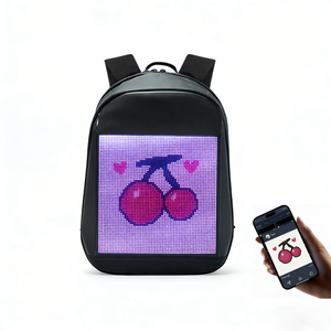 กระเป๋าเป้สะพายหลัง LED ขนาด 46*32*14 ซม. สำหรับโทรศัพท์มือถือ  ตั้งโปรแกรมได้ 7 สี  หน้าจอ LED - Product Image 1