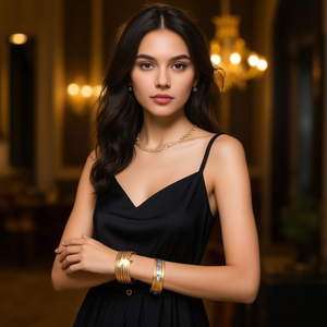 BBBA-04163 กำไลข้อมือแฟชั่น อุปกรณ์เสริมที่หรูหราและมีสไตล์สำหรับผู้หญิง - Product Image 3