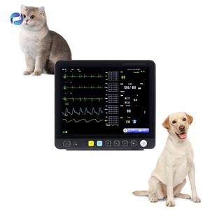 Портативный медицинский монитор, соответствующий стандартам CE и ISO, для диагностики различных показателей жизнедеятельности, инъекционных процедур и ветеринарного мониторинга. - Product Image 3