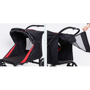 Veilige En Stijlvolle Ruime En Duurzame Grote Kinderwagen Ontworpen Met Verzorgingstafel, Fietswagentje, Hondenshowtrolley - Product Image 2