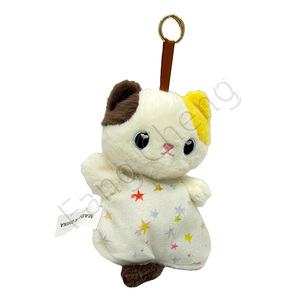 Portachiavi in peluche a forma di calamaro da 4 pollici per bambini, ciondolo per zaino, bambola, scatola a sorpresa, giocattolo regalo Gashapon da 120 mm - Product Image 3