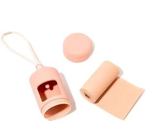 Dispensador de Bolsas para Excremento de Perro Huamaohengchun, Accesorio para Correa, Ecológico, Portátil, Fácil de Usar, Incluye 1 Rollo de Repuesto - Product Image 1