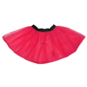 Halloween Party Carnival 40cm Adult Tutu Lightweight Neon Green Pink Colorful Running <strong>Skirts</strong> Cosplay Accessories <strong>80s</strong> Clothes - Product Image 3