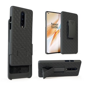 Étuis de téléphone avec béquille pour <span class=keywords><strong>OnePlus</strong></span> 6 7 8 9 <span class=keywords><strong>Pro</strong></span>, en TPU et PC, robustes, avec clip de ceinture rotatif - Product Image 3