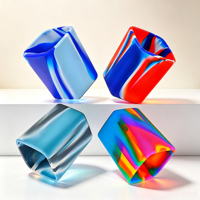 Verres à shot miniatures incassables sans BPA, réutilisables, lavables au lave-vaisselle, en silicone, pour vin, cadeau de mariage, emballage PPWR, articles de bar