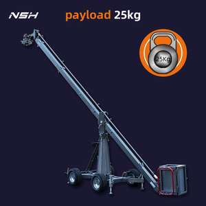 Nsh 10m टेलीस्कोपिक कैमरा जिब क्रेन भारी ड्यूटी जिम्बी और गुड़िया में उपयोग किया जाता है - Product Image 4