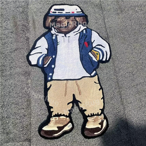 Vente chaude personnalisé dessin animé garçon personnage Anime tapis tufté tapis et ensembles avec taille personnalisée paillassons tapis - Product Image 6