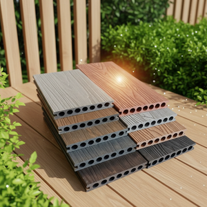 Panneau composite bois-plastique (WPC) co-extrudé sur mesure pour terrasses extérieures – Collection Mars 2026 - Product Image 2