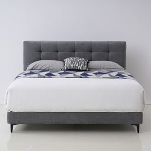 Base de Cama Moderna Ajustable Tapizada con Cubierta de Tela, Soporte de Madera Sólida, Tamaño Personalizado - Product Image 1