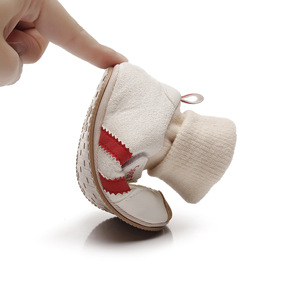 New Spring Autumn Baby <b>Shoes</b> 0-1 Years Boys Girls Integrated Warm Non-slip Toddler Walking Sock <b>Shoes</b> - Product Image 4