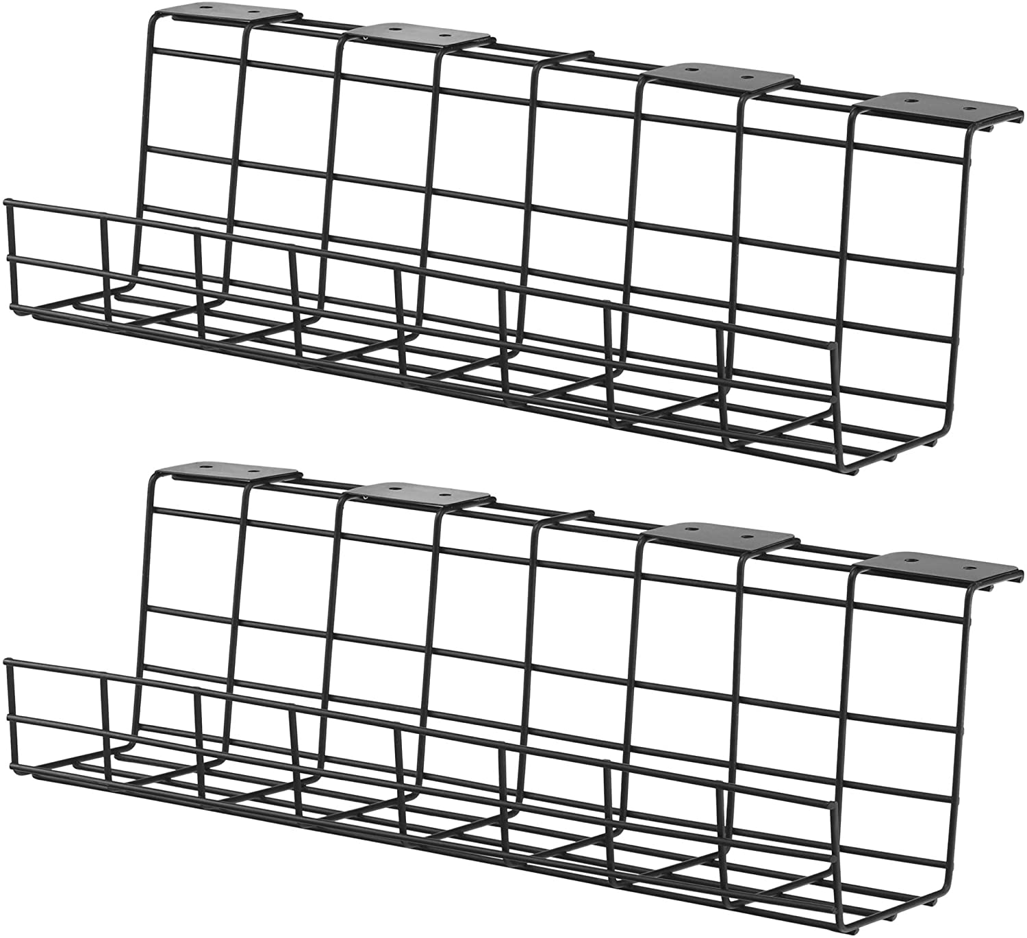 Лоток управления кабелями, под Настольный кабельный лоток 34 дюйма, металлический кабельный лоток для скрытия кабелей и силовых лент