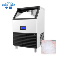 Machine à glace pilée flocon de neige de 60 kg de capacité pour la conservation des fruits de mer et de la glace
