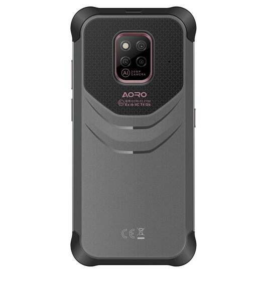 Aoro A16 OEM 10000mAh 6.517inch POC NFC GPS Dual Sim Octa Core Ip68 Waterproof Android Industrial Phone Rugged Smartphone
