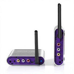 Extenseur audio-vidéo sans fil AV 3RCA, émetteur-récepteur vidéo RCA pour DVD, STB, <span class=keywords><strong>Blu</strong></span>-ray, amplificateur de son, barre de son - Product Image 4