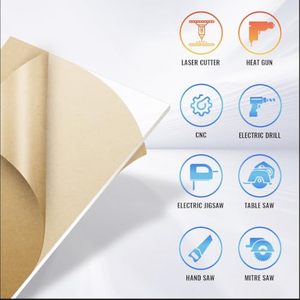 Fogli acrilici 1/4 "(6mm) <span class=keywords><strong>di</strong></span> spessore-2 confezioni da 18x24" <span class=keywords><strong>di</strong></span> alta qualità su misura lastre <span class=keywords><strong>di</strong></span> <span class=keywords><strong>vetro</strong></span> in Plexi acrilici trasparenti - Product Image 4