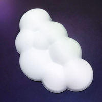 Support de poignet transfrontalier en coton à mémoire de forme et silicone pour clavier cloud et tapis de souris en cuir, vente en gros