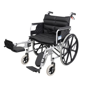 Fauteuil roulant manuel léger pliable avec accoudoirs réglables pour personnes âgées, grandes roues, autopropulsé, confortable et durable - Product Image 1