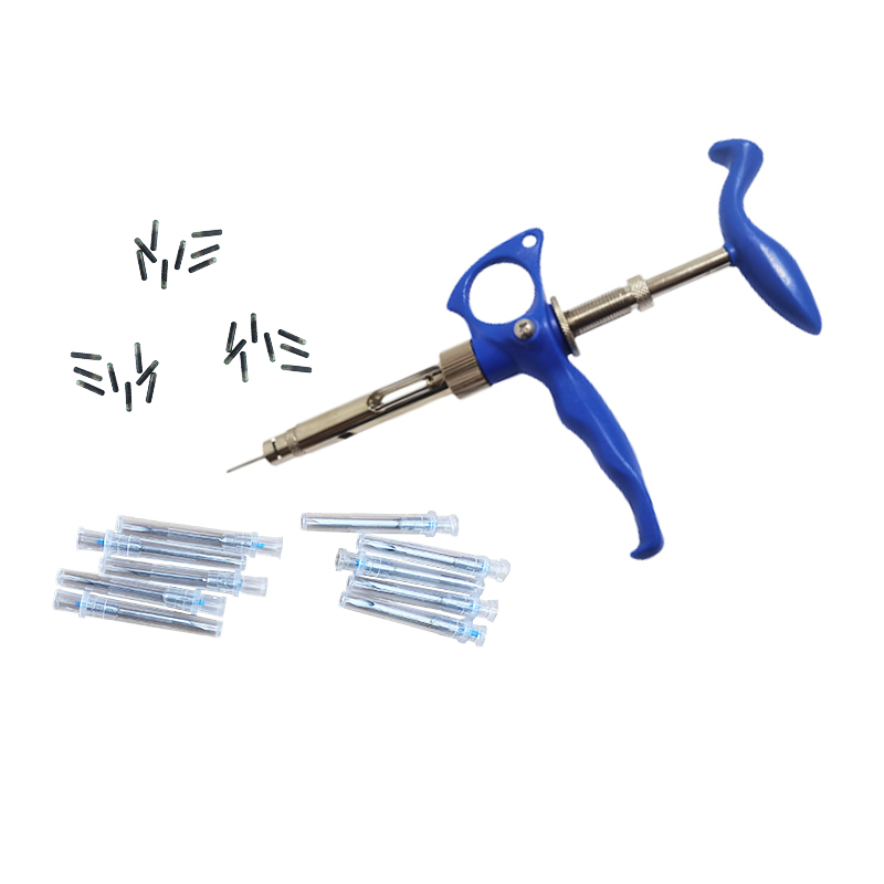 HabweiD BWnM8/12 Reusable Microchip Metal Applicator RFID Glass Tag EM4305 for Animal Implant - best