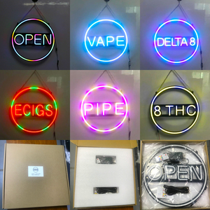 Personalised Neon Light Custom Neon <strong>Sign</strong> New Stylish Popular Led Neon Light Wall Decoration <strong>Open</strong> <strong>Sign</strong> for Smoke Shop - Product Image 3