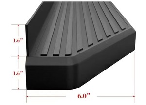 2021 2024 Chevy Silverado/GMC Sierra 1500 Phi Hành Đoàn Cab chạy bảng bên bước đạp màu đen - Product Image 4