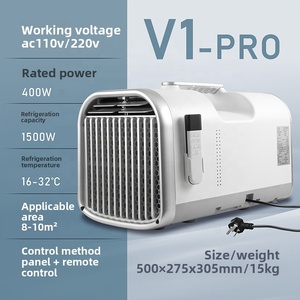 Aire Acondicionado Solar Portátil Económico de 5100 BTU con Compresor, Enfriamiento para Hogar, Oficina, Camping, Auto, Carpa, Venta al Por Mayor de Fábrica - Product Image 1