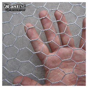 Low Price Galvanized Steel Wire Cloth Poultry Netting Chicken Wire <b>Mesh</b> Garden Fence Weaving Process 0.6mm Hexagon Hole Shape - Product Image 4