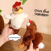 Pendentif Poussin Peluche Pondeur Tendance Mignon Créatif – Cadeau pour Étudiants, Couples, Porte-clés et Sacs à Dos
