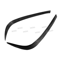 Pour Lexus RCF 2014-2018, aileron arrière en fibre de carbone, séparateur de pare-chocs arrière, ailerons latéraux de requin, spoiler, kit carrosserie