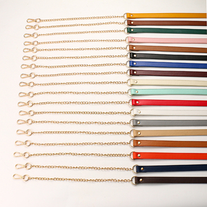 Wholesale Fashion 120cm PU Leather Metal <strong>Bag</strong> <strong>Chain</strong> for Womens <strong>Purse</strong> Cross Body Mini <strong>Bag</strong> Should <strong>Bag</strong> Strap <strong>Chain</strong> - Product Image 2