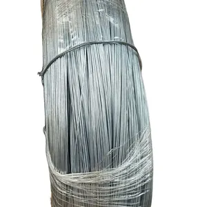 KW Steel China Factory Supply Zinc Coated Hot Dipped Galvanized Rod Carbon Galvanized Steel Wire