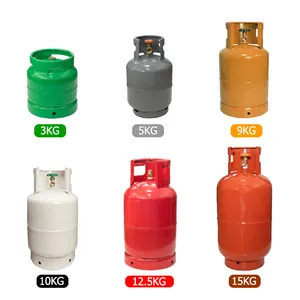 Bester Preis Überlegene Qualität 12,5 kg/26,5 l Gastank/Lpg Gasflasche Hersteller/Haushalts gasflasche