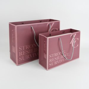 Sac en papier pour vêtements, sac de shopping à cordon, imprimé personnalisé, cadeau de Noël artisanal, fermeture éclair, fruits et légumes, blanc, Creatrust - Product Image 2